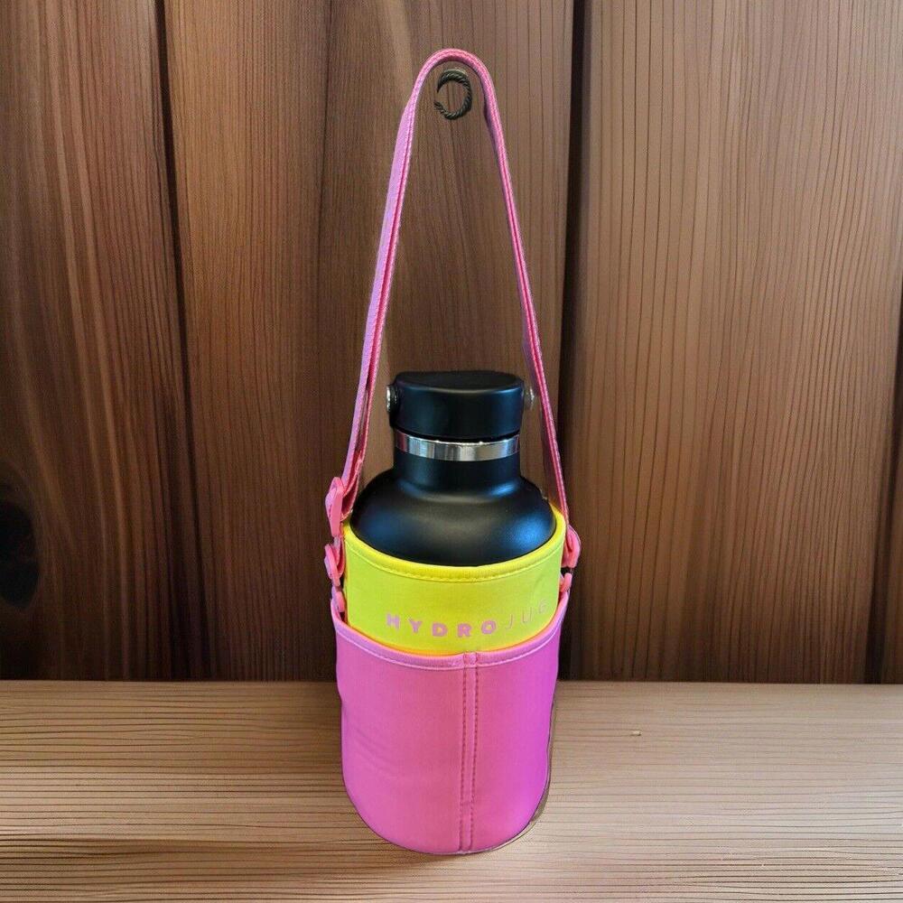 NEW! 73oz HydroJug Sleeve ~ Pink & Yellow NWT